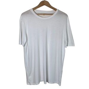 Aritzia Wilfred Free T-Shirt tee Short Sleeve Crewneck relaxed Cotton White XXS